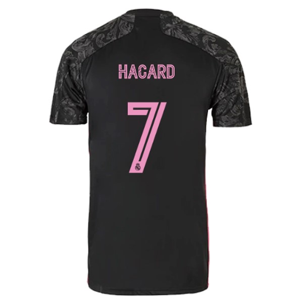 Camiseta Real Madrid 3ª Kit NO.7 Hazard 2020 2021 Negro